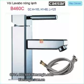 Vòi vuông chậu lavabo nóng lạnh tay gật gù Caesar-B460C
