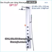 Sen bảng,sen thuyền massage inox Caesar-SP137