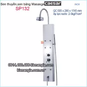 Sen bảng,sen thuyền massage inox Caesar-SP132