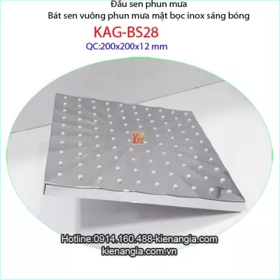 Bát sen phun mưa tròn,đầu sen phun mưa vuông  KAG-BS28