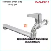 KVòi rửa chén lạnh,vòi bếp âm tường KAG-KB13