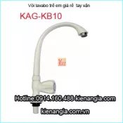 Vòi rửa tay trẻ em,vòi lavabo trường mầm non KAG-KB10