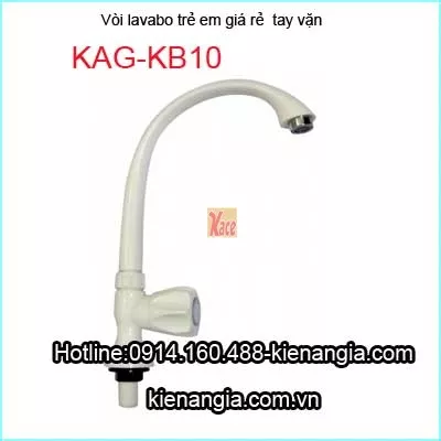 Vòi rửa tay trẻ em,vòi lavabo trường mầm non KAG-KB10