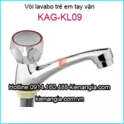 Vòi rửa tay trẻ em,vòi lavabo trường mầm non tay vặnKAG-KL09