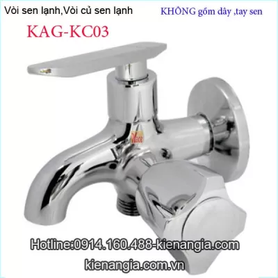 Vòi sen lạnh,vòi củ sen lạnh KAG-KC03