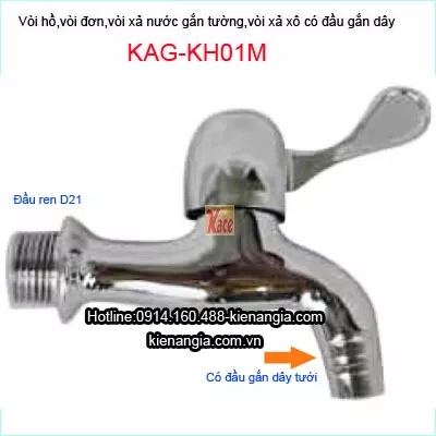 Vòi hồ,vòi đơn gắn tường,vòi máy giặt giá rẻ KAG-KH01M