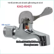 Vòi hồ,vòi đơn gắn tường,vòi máy giặt KAG-KH01,vòi xả xô giá rẻ