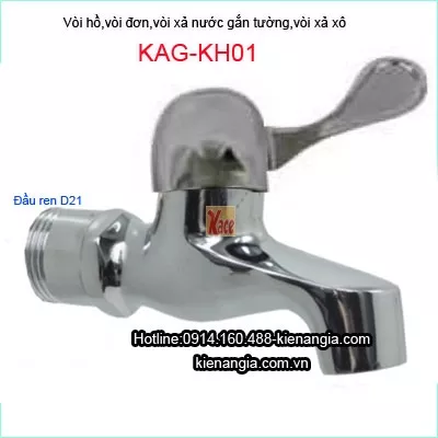 Vòi hồ,vòi đơn gắn tường,vòi máy giặt KAG-KH01,vòi xả xô giá rẻ