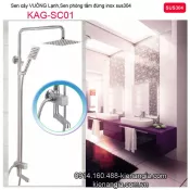 Sen tắm đứng,sen cây lạnh sus304 KAG-SC01