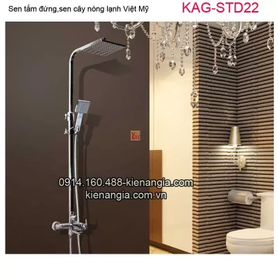 Sen tắm đứng,sen cây nóng lạnh Việt Mỹ KAG-STD22
