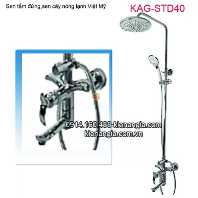 Sen tắm đứng,sen cây nóng lạnh Việt Mỹ KAG-STD40