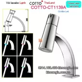 Vòi lạnh có đèn led Thailand COTTO-CT1139A