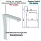 Vòi nóng lạnh thân cao chậu ĐẶT BÀN American-standard-WF-0603
