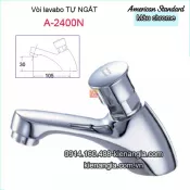 Vòi lạnh TỰ NGẮT chậu lavabo American-standard-A-2400N