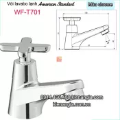 Vòi lạnh tay thập chậu lavabo  American-standard-WF-T701