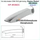 Vòi lavabo cảm ứng dùng pin gắn tường American Standard-WF-8508DC