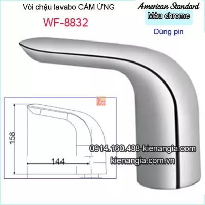 Vòi  lavabo cảm ứng dùng pin American Standard-WF-8832