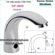Vòi  lavabo cảm ứng dùng pin American-Standard-WF-8805