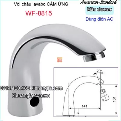 Vòi  lavabo cảm ứng dùng điện American-Standard-WF-8815