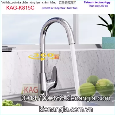 Vòi nóng lạnh chính hãng Caesar-KAG-K815C