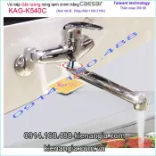 Vòi rửa chén âm tường Caesar KAG-K540C