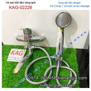 Vòi sen bồn tắm nóng lạnh KAG-O2228