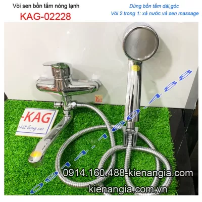 Vòi sen bồn tắm nóng lạnh KAG-O2228