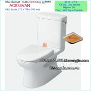 Bồn cầu INAX kháng khuẩn GẠT chính hãng AC838VAN BM2025