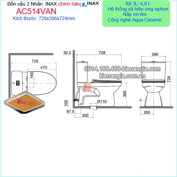 AC514VAN-bon-cau-KHANG-KHUAN-2-nhan-INAX-chinh-hang-AC514VAN-tskt