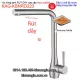 Vòi bếp RÚT DÂY inox sus304 nóng lạnh KAG-KBNRD223