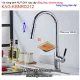 Vòi nóng lạnh RÚT DÂY bóng chrome KAG-KBNRD212