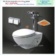 Bồn cầu treo tường Xả gạt thoát ngang INAX chính hãng INAX-AC22PVN