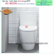 Bồn cầu liền khối INAX chính hãng 2 NHẤN INAX-AC902VN