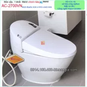 Bồn cầu liền khối INAX chính hãng INAX-AC2700VN