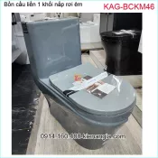 Bồn cầu màu xám 1 khố KAG-BCKM46