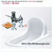 Xí xổm và xả Gạt chính hãng Caesar-C1230