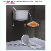 Xí xổm thùng nước treo xả giật chính hãng Caesar-CS1280