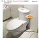 Bồn cầu liền 1 khối chính hãng Caesar-CD1375
