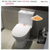 Bồn cầu liền 1 khối chính hãng Caesar-CD1374
