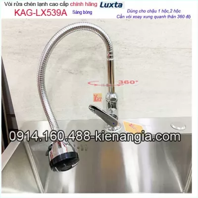 Vòi rửa chén Lạnh 2 chế độ Luxta chính hãng  KAG-L3102T3B