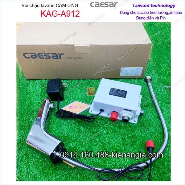 KAG-A912-Voi-chau-lavabo-cam-ung-dung-pin-dien-chinh-hang-Caesar-KAG-A912