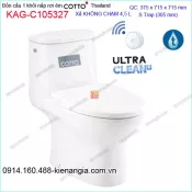 Bồn cầu XẢ KHÔNG CHẠM cảm ứng 1 khối Cotto Thailand KAG-C105327