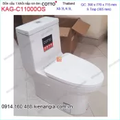 Bồn cầu liền 1 khối Cotto Thailand KAG-C11000OS