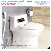 Bồn cầu GẠT 1 khối COTTO Thailand KAG-C10127