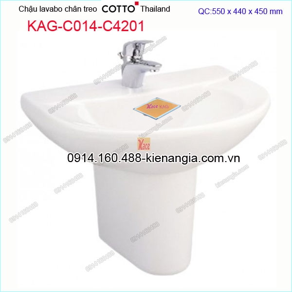 KAG-C014-C4201--Chau-lavabo-chan-treo-COTTO-Thailand-KAG-C014-C4201-2