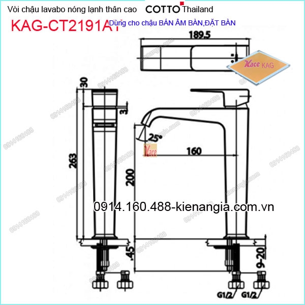 KAG-CT2191A-voi-chau-lavabo-nong-lanh-DAT-BAN-chinh-hang-COTTO-Thailand-KAG-CT2191A-KICH-THUOC