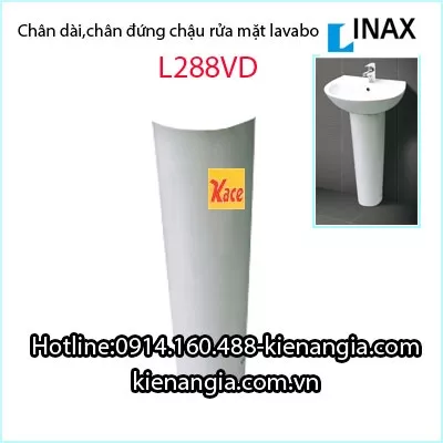 Chân dài chậu rửa lavabo Inax L288VD