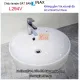 Lavabo Inax tròn đặt bàn KAG-L294V