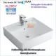 Chậu lavabo đặt bàn Aqua ceramic Inax KAG-AL293V