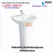 Lavabo treo tường có chân đứng INAX L285V-L288VD